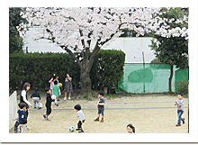 下の園庭